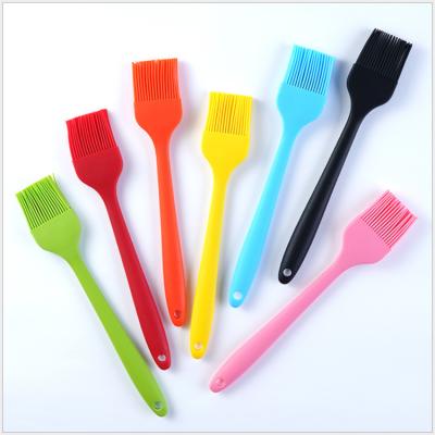 China Viable Heat Resistant Silicone Cooking Brush for BBQ Grill Baking Kitchen Food Brush for Sauce Butter Oil for sale