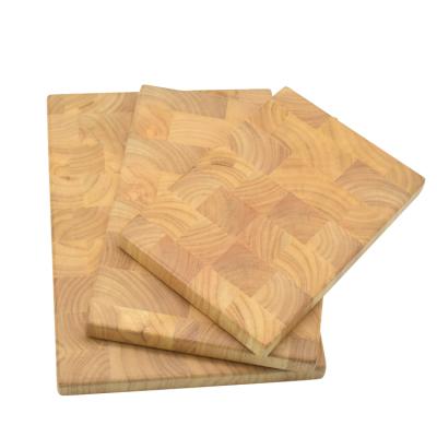 China End Sustainable Wood Grain Oak Wood Cutting Board Set Kitchen Cutting Boards for sale