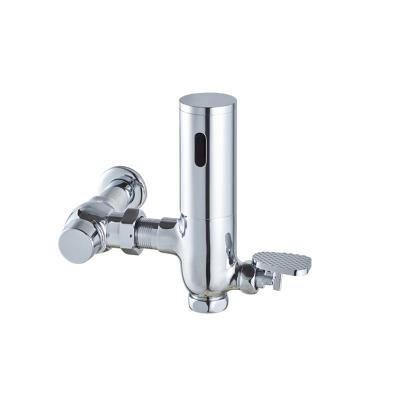 China Eco-Friendly Installation Time Delay Easy Installation Time Delay Water Saving Pedal Control Toilet Foot Operated Flush Valve For Toilet for sale