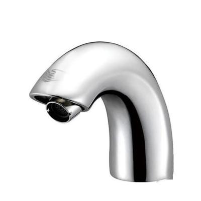 China Infared Touchless Faucets ING-9110 Electric Smart Water Touch Saving Automatic Silver Basin Faucet For Bathroom Hotel for sale