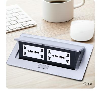 China Assured Table Socket Kitchen Residential / General Purpose Quality Pop Up Socket Outlet Box Worktop Socket 10A for sale