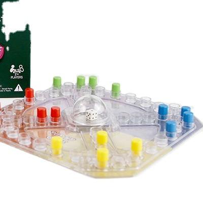 China Multiplayer Board Game Kids Intelligence Breakthrough Automatic Plastic Checkers Game for sale