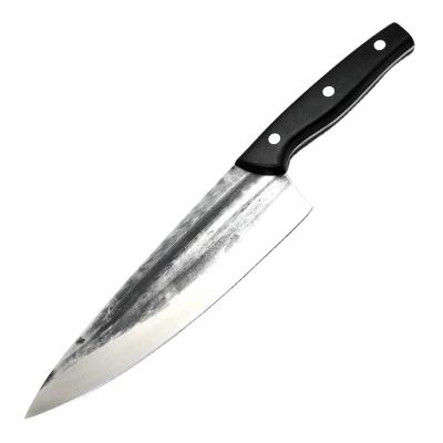 China 8inch Professional Handmade Chinese Chef Knife Clad Forged Steel Kitchen Knives Made Boning Slicing Butcher Knife NEW in China Kitchen Tools for sale