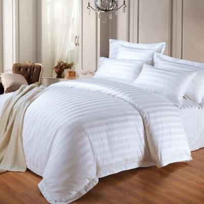 Cina Ospedale Hotel 3cm Stripe 100% cotone lenzuola da letto Set da letto Comodo in vendita