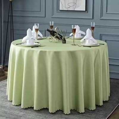 China Top Quality Polyester Cloth Hotel Table Cloth for sale