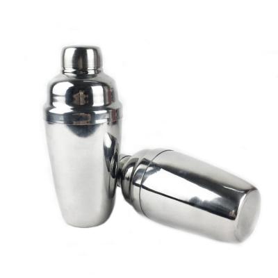 China Durable Bartender Bar Accessories Shaker Cocktail Tools Metal Martini Bottle Mixing Bottle Stainless Steel for sale