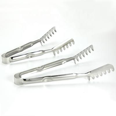 China Sustainable Factory Wholesale Kitchen Universal GRILL Stainless Steel Food Tongs for sale