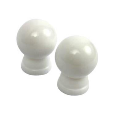 China Curtain Rod Ball Finial To Suit 16mm 16mm Curtain Rod Curtain Rod Finial for sale