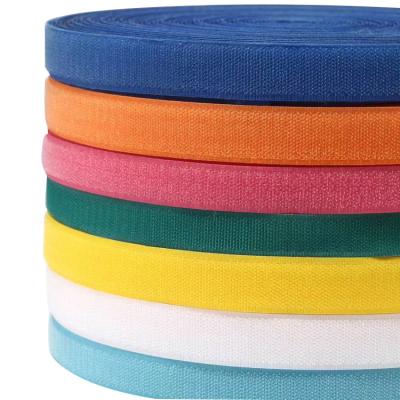 China Gule Back Hot Fasteners Various Hook And Loop Tape Eco-friendly Cast Iron Self Adhesive Color And Hook And Loop Width for sale