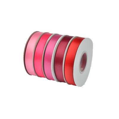 China 100% Sustainable Polyester 38mm Solid Color Satin Ribbon for sale