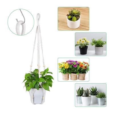 China High Quality Unbreakable Hot Sale Macrame Plant Stand Macrame Plant Hangers Macrame Plant Hangers for sale