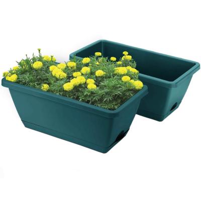 China Cheap Europe Large And Outdoor Indoor Plastic Plant Pots For Plants Flowers for sale