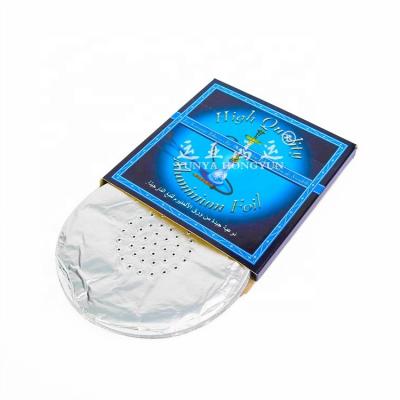 China Hookah accessories Customized Food Grade Aluminium Foil for Hookah With Metal Cutter for sale