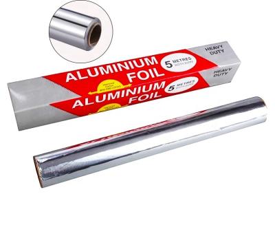 China Widely Used Wholesale Heavy-duty Aluminum Foil silver Tin Foil Paper Roll for sale