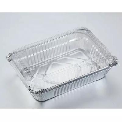 China Takeaway Food Packing Household Foil Tray Takeaway Food Aluminium Foil Container for sale