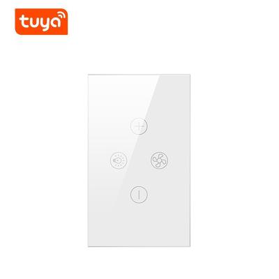 China Tuya Wifi Fan Lamp Switch USA APP Ceiling Fan Lamp Switch Remote Control Voice Control Smart Works with Alexa Google Home for sale