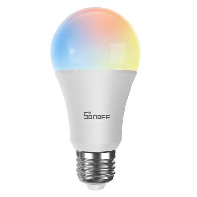 China WiFi Control Sonoff B05-b A60 Wifi Smart E27 Led RGB Bulb Lighting Support Smart Dimmer Color Changing for sale