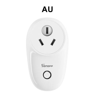 China Sonoff S26AU Smart Wifi Wireless Remote Control Plug On/Off Plug, Compatible with Alexa, Control Your Devices From Anywhere Via App for sale