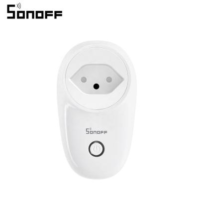 China Sonoff S26TPJ-CH Smart Wifi Wireless Remote Control Plug On/Off Plug, Compatible with Alexa, Control Your Devices From Anywhere Via App for sale