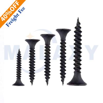 China Pan MALAXY Small Size Gypsum Board Thread Drywall Black Phosphated Screws for sale