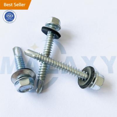 China Pan MALAXY Self Drilling Screw Machine Sheeting Epdm To Bewitch Tek Head Screws for sale