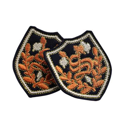 China Reasonable Prices Washable Badge Art Exquisite Variety Styles Embroidered Patch for sale