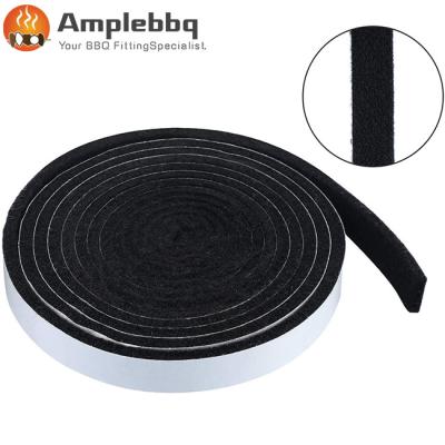 China High Temperature Heat Resistance Grill Gasket Self Stick Felt Gasket With Customizable Length for sale