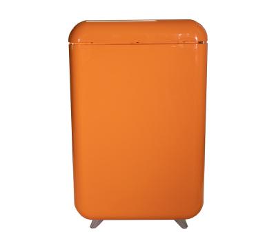 China DT-45F New Retro Retro 32L Fridge DT-45F Table Top Single Door Plastic Refrigerator Household Thermoelectric Cooling Cosmetic Hotel for sale