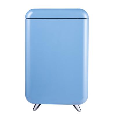 China Small Retro Solid Plastic Hotel Thermoelectric Cooling THERMO Electric Mini Bar Fridge Door Household Refrigerator Skin Care Fridge DT-45F for sale