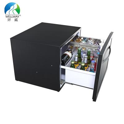 China Because-50 COMPRESSOR Small Mini Bar Refrigerator Compressor Cooling 45L Quiet Refrigerator For Hotel/Household/Hospital for sale