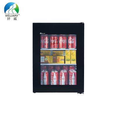 China XC-40CG Absorption Door Mini Bar Refrigerator 40L Glass Absorption Refrigerator Hotel Mini Bar Refrigerator Hotel for sale