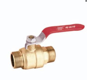 China yomtey brass male gas  ball valve for sale