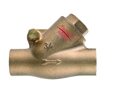 China YomteY Bronze Y Pattern Check Valve CXC for sale