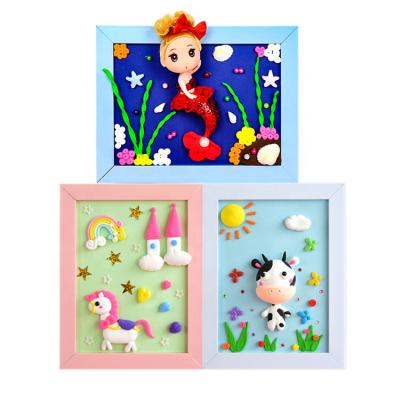 China Clay Diy Set Kids Craft Kit Clay Diy Kit Clay Painting Art Crafts and Diy plays handmade toys for sale