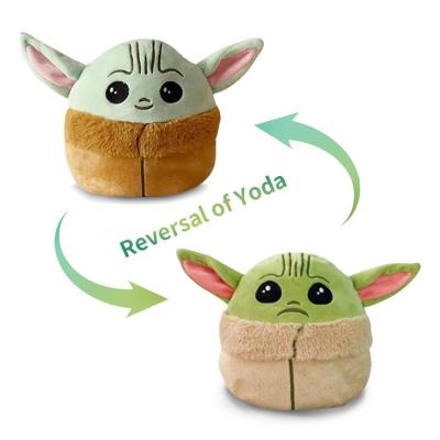 China Gift Baby Yoda Plush Toys Stuffed and Custom Stuffed Anime Plush Sound Doll Toys 17cm Stuffed Doll for sale