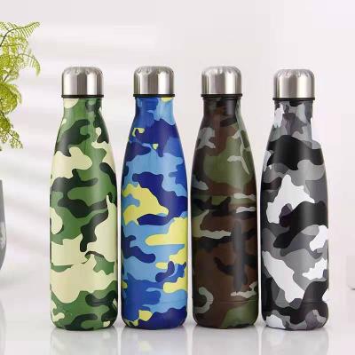 China Reusable Luxury Sport Thermos Copper Metal Hot Kid Insulated Stainless Steel Water Bottle Vacuum Flask Cup With Custom Logo for sale