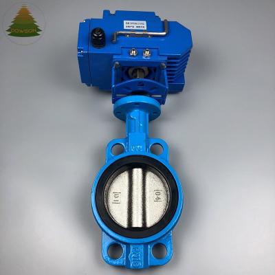 China Industrial 220V Motorized Butterfly Valve Food Grade DN600 Butterfly Valve for sale