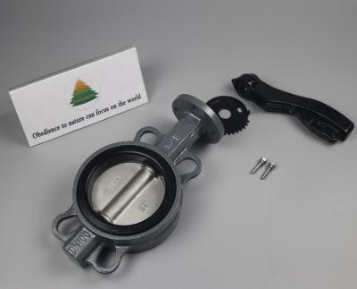 China High Quality Industrial Cast Steel Material Butterfly Valve for sale