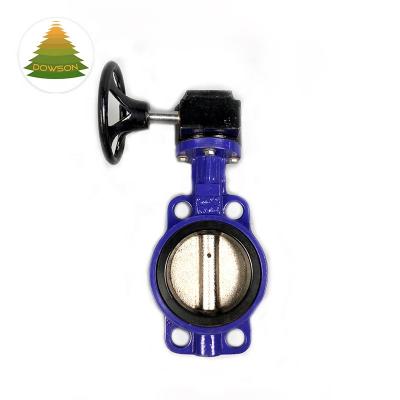 China Industrial Chinese Manufacturer 110mm NBR/PTFE/Rubber Seat Keystone Butterfly Valve For Corrosion for sale