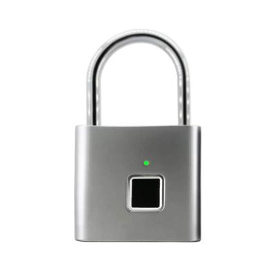 China Chengyuan Stainless Steel Padlock Anti-theft Zinc Alloy Fingerprint Lock Smart Fingerprint Padlock for sale