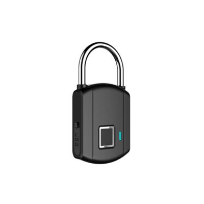 China Smart Electronic Bicycle Lock Fingerprint Smart Padlock For Cabinet\Door\Toolbox for sale