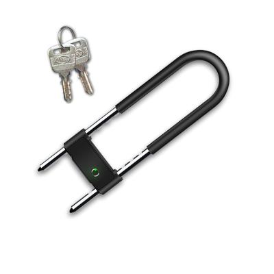 China Maingate+Bicycle+Door+Office+Shop+Warehouse+Garage Chengyuan u Door Lock Fingerprint Smart Glass Shop Lock For Glass Door Security for sale