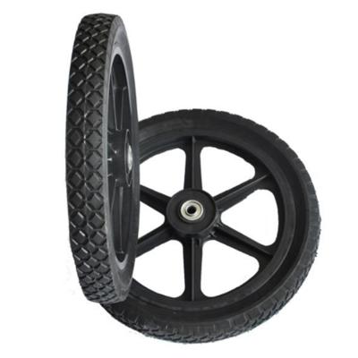 China Carts 16 Inch Lawn Mower Handing Equipment Plastic Wheel Tire 16x1.75 for sale