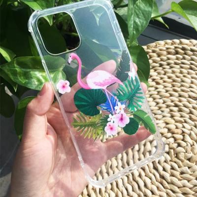 China Customized Custom Clear Design Case Shockproof Transparent TPU Phone Case For Samsung for sale