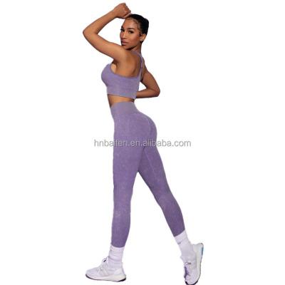 China Multicolor Seamless Logo Long Sleeve Sport Yoga Gaiters Set Breathable Gym Custom Clothing Set 5 In 1 For Ladies for sale