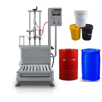 China Engine Oil  Drum Filling Machine For Lube Oil Liquid With 200 Liters zu verkaufen