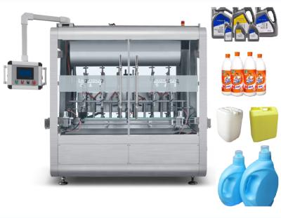 China Bottle filling machine automatic for liquid lubricant oil and daily use product for sale