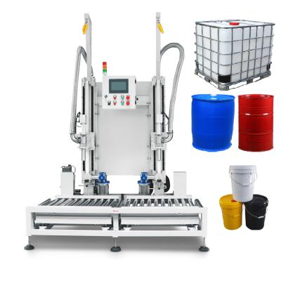 China Bucket filling machine for 20L 200L 1000L Drum IBC container tank liquid Filling zu verkaufen