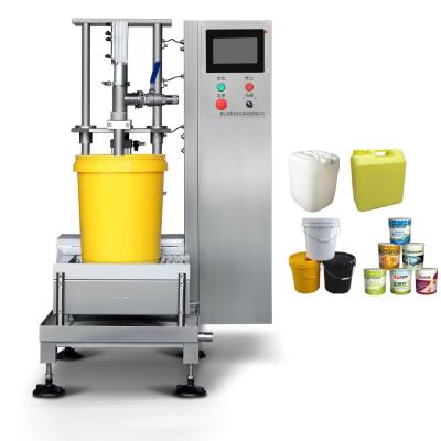 Cina Semi Auto Oil Barrel Filling Machine Weighing Lubricant Chemical Filling Machine in vendita