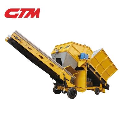 China Mushroom Farm Compost Bin Filler Straw Making Machine for sale